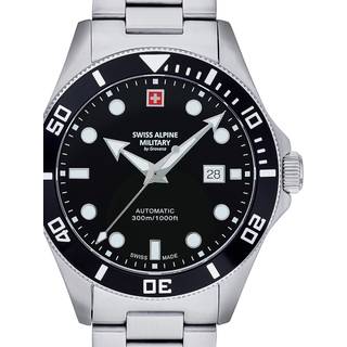 Swiss Alpine Military 7095.2137 Diver Automatik Herrenuhr 44mm 30ATM