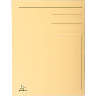 Exacompta Forever 3-klap mappe, folio, okker