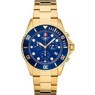 Swiss Alpine Military 7053.9115 Chronograph Herrenuhr 42mm 10ATM