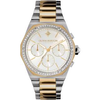 Olivia Burton 24000100 Hexa Multi-Function Two Tone Bracelet Watch - W28101