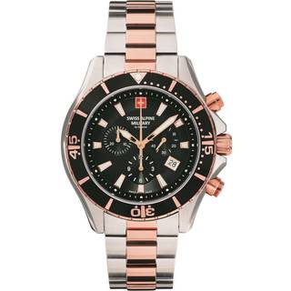 Swiss Alpine Military 7040.9157 Chronograph Herrenuhr 44mm 10ATM