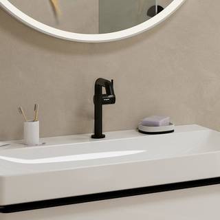 hansgrohe Tecturis S 1-grebs håndvaskarmatur 139mm tud t/hv u/bv mat sort