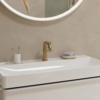hansgrohe Tecturis S 1-grebs håndvaskarmatur 130mm tud t/hv u/bv børstet bronze