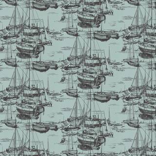 Little Greene Wallpaper Zingara 0288ZICERUL