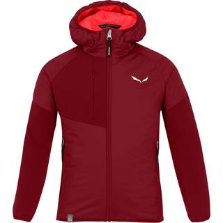 Salewa Kid's Ortles Hybrid Tirol Wool Responsive Jacket Syntetisk jakke Børn størrelse 104 farve rød