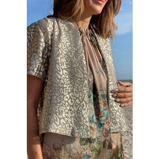 Karmamia Jo Jacket – Blush Leo