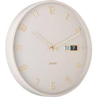 Karlsson Data Flip Wall Clock Vægur KA5953WG - Unisex - 30 cm - Quartz