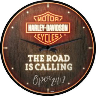 Harley-Davidson Vægur Road Is Calling Diameter 31cm