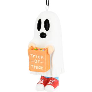 Trick or Treat Geist Weihnachtskugel 8,9cm