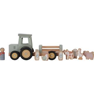 Little Dutch Traktor med trailer