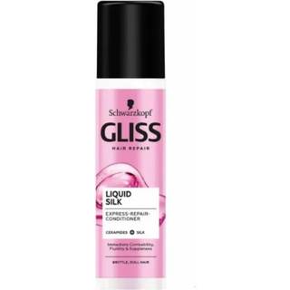 Schwarzkopf Gliss Liquid Silk Leave-in balsam For at give håret styrke og glans 200 ml - 200 ml