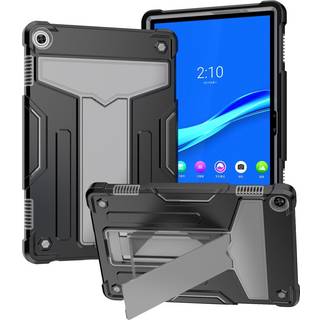 Lenovo Tab M10 (3. Gen) 10.1" (TB-328F/TB-328X) Håndværker Cover m. Stander - Sort / Grå
