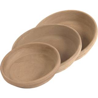 Underskål Mørk Mocca - 16 cm