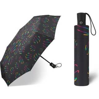 Happy Rain Essential taskeparaply (RAINBOW SWIRLS_GREY (02))