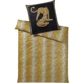 Elegante sengesæt - Gepard Pair - Schwarz - 140x220cm