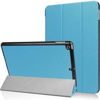 Apple iPad 9.7 2017/2018 Læder Cover m. Stand - Lys blå