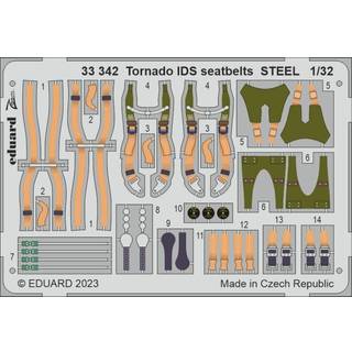 Tornado IDS seatbelts STEEL for ITALERI