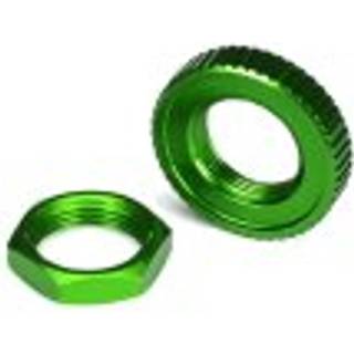 Traxxas 8345G Servo Saver Nut Alu Green 4-TEC 2.0