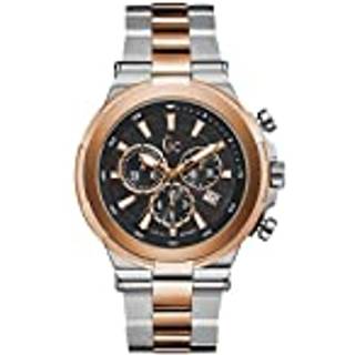 Guess Y23003G2 Sort/Rosaguldtonet stål Ø44 mm
