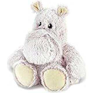 Warmies Flodhest Marshmallow Opvarmbar Plysdyr Mikrobølgeovnssikkert Blødt Legetøj Krammevenligt