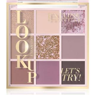 Eveline Cosmetics Look Up Let&#39;s Try! Øjenskygge palette 10,8 g - 10,8 g