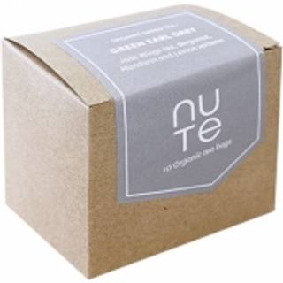 NUTE Green Earl Grey Økologisk Tebreve 10 stk