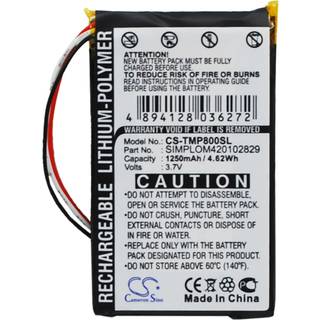 Batteri til TomTom One XL Traffic, One XL Europe Traffic, XL 30
