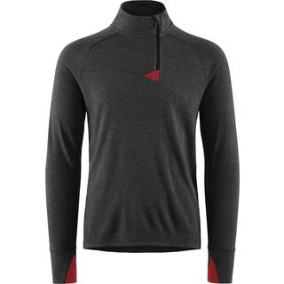 Huge Half Zip Sweater M Raven/Burnt Russet (XL)