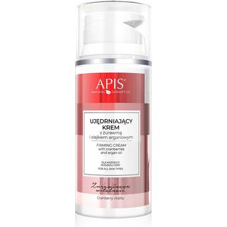Apis Natural Cosmetics Cranberry Vitality Let opstrammende creme til ansigt, hals og bryst 100 ml - 100 ml