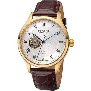 Regent 1150104 Herren-Armbanduhr Automatik Open Heart