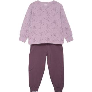CeLaVi Pige Nattøjssæt - Elderberry - 120