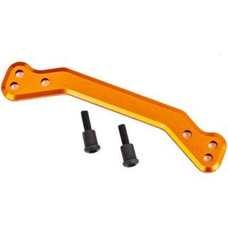 Traxxas - TRX9546T - Draglink, steering, 6061-T6 aluminum (orange-anodized)/ 3x14mm SS (2)