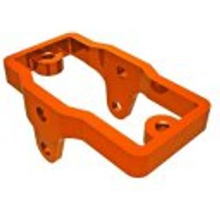 Traxxas - TRX9739-ORNG - Servo mount, 6061-T6 aluminum (orange-anodized)