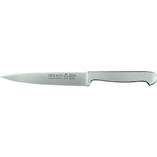 Güde Kappa Zubereitungsmesser 16 cm - Klinge und Griff CVM-Stahl - Silber