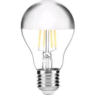 7,5W LED - Topforspejlet, A60, E27 - Dæmpbar : Ikke dæmpbar, Kulør : Varm