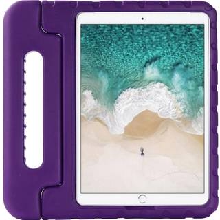 Apple iPad 10.2" (2021 / 2020 / 2019) / iPad Pro 10.5 / iPad Air (2019) Børnecover - Stødsikkert Cover m. Stand - Lilla