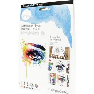 Daler-Rowney Watercolor Eyes Set – alt til at male øjne med akvarelfarve