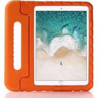 Apple iPad 10.2" (2021 / 2020 / 2019) / iPad Pro 10.5 / iPad Air (2019) Børnecover - Stødsikkert Cover m. Stand - Orange