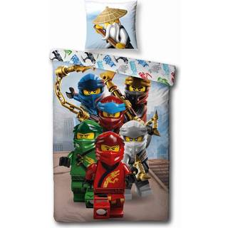 LEGO Ninjago Sengesæt i 100% bomuld - 140x200 cm
