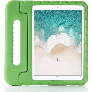 iPad 10.2" (2021 / 2020 / 2019) / iPad Pro 10.5 / iPad Air (2019) Børnecover - Kids Portable Stand Cover Grøn