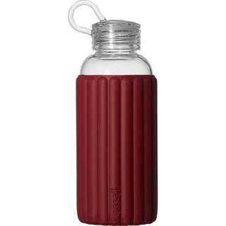 "Vandflaske Glas 0,5 L Rød"