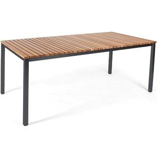 Skargaarden, Häringe Spisebord 85x85 cm Sort/Teak Skargaarden