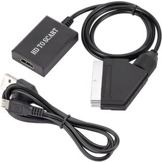 HDMI til Scart-konverter - 1080p-konvertering med understøttelse af lyd og video