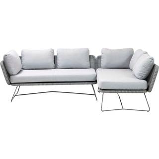 Cane-line Horizon sofagruppe Light grey 2 st højre ende