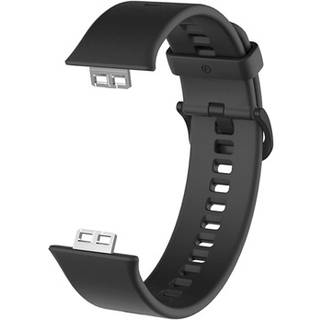 Huawei Watch Fit Soft Silikone Rem - Sort