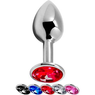 Alive Mini Metal Butt Plug Anal Pleasure Red S