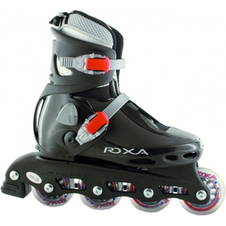 Roxa Beetle Justerbar Børne Inline Rulleskøjte Sort - Unisex