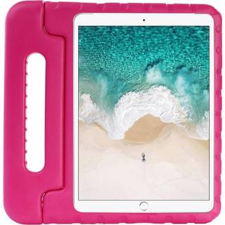 Apple iPad 10.2" (2021 / 2020 / 2019) / iPad Pro 10.5 / iPad Air (2019) Børnecover - Stødsikkert Cover m. Stand - Pink
