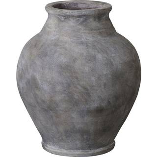 ANNA Vase 33 cm mørkgrå