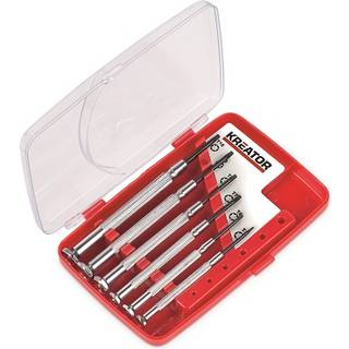 Præcision skruetrækkersæt torx 6 dele